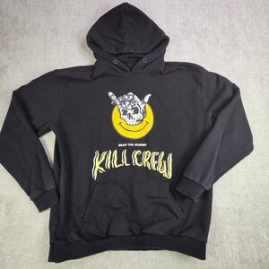 Kill Crew Enjoy the Journey Hoodie Men's M Black